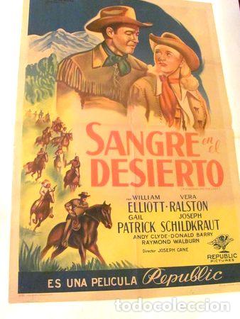 Kino: afiche antiguo y original con willam elliot