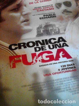 Kino: de la serna y echarri afiche cronica de una fuga