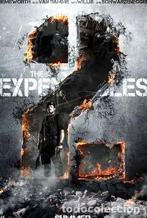 Kino: poster original cine los indestructibles 2 motivo 1