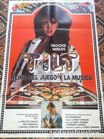 Kino: tilt reina del juego y la musica afiche brooke shields 23222