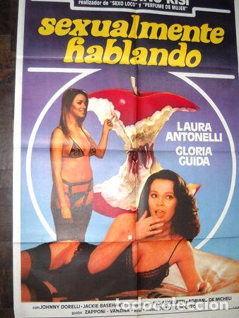Kino: afiche cine sexualmente hablando laura antonelli gloria guid