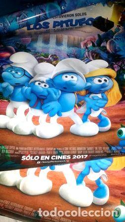 Kino: poster original de los pitufos en la aldea perdida 44