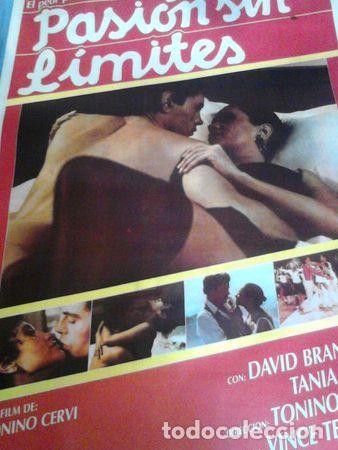 Kino: afiche pasion sin limites 1984