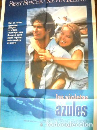 Kino: afiche cine las violetas son azules sissy spacek kevin kline