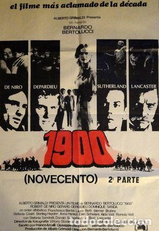 Kino: afiche 1900 novecento bernardo bertolucci cine