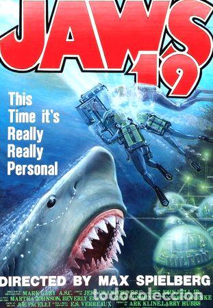 Kino: poster jaws 19 volver al futuro 26 x 38 cm