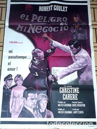 Kino: el peligro es mi negocio afiche robert goulet c carere 924