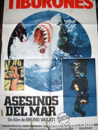 Kino: afiches cine tiburones asesinos del mar bruno mattei italia