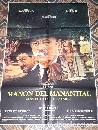 Kino: manon del manantial afiche yves montand dauteuil 23195