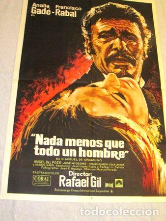 Kino: afiche antguo con francisco rabal