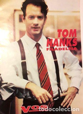 Kino: tom hanks filadelfia posters revista vos 40cm x 28cm anos90