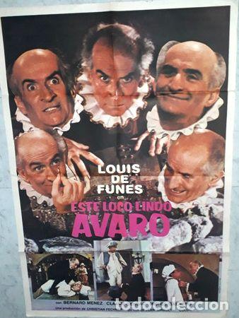 Kino: este loco lindo avaro afiche luis de funes 911