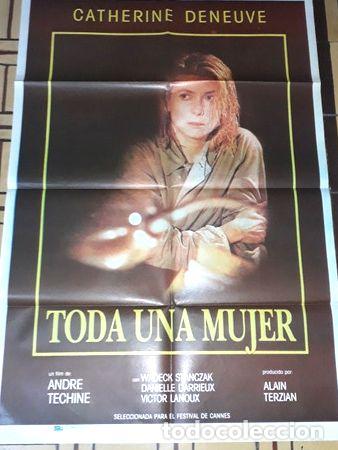 Kino: toda una mujer afiche catherine deneuve andre techine 926