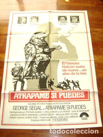 Kino: afiche de cine atrapame si puedes george segal david giler