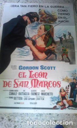 Kino: gordon scott afiche el leon de san marcos