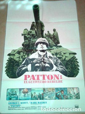 Kino: patton el guerrero rebelde afiche george scott 437