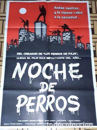 Kino: noche de perros afiche tom nardini brends bazinet 1002