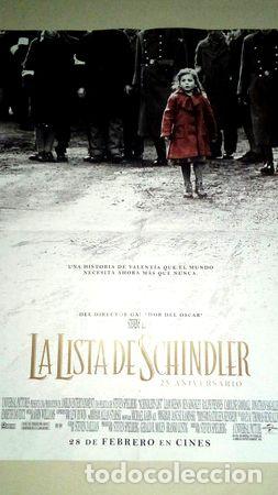 Kino: poster pelicula la lista de schindler