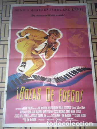 Kino: bolas de fuego afiche jerry lee lewis dquaid 551