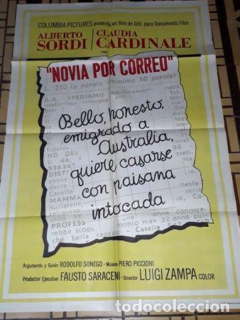 Kino: novia por correo afiche alberto sordi claudia cardinale 990