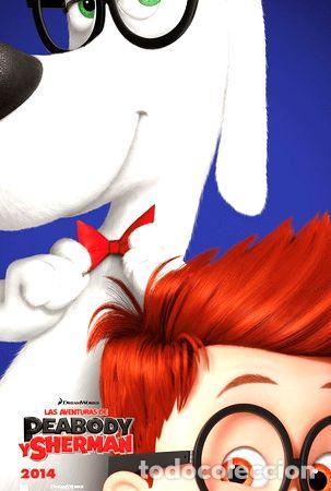Kino: poster original cine las aventuras de peabody y sherman mot