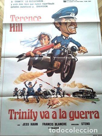 Kino: afiche cine trinity va a la guerra terence hill steno italia