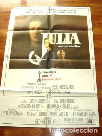 Kino: afiche julia argentina movie poster 1977 jane fonda redgrave