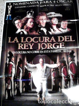 Kino: afiche la locura del rey jorge