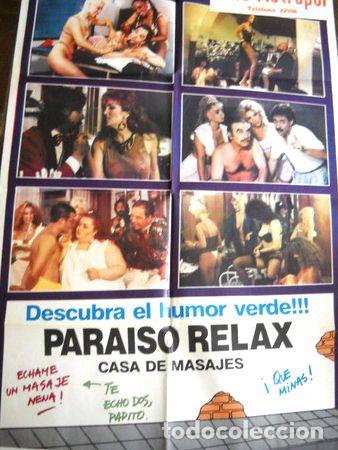 Kino: afiche cine paraiso relax guillermo francella silvia peyrou