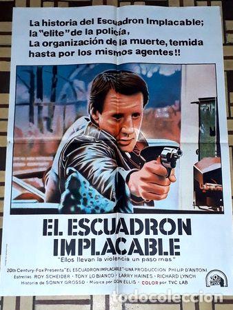 Kino: el escuadron implacable afiche roy scheider tlo bianco23231