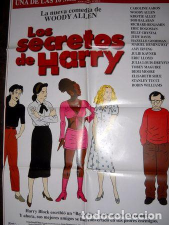 Kino: afiche cine los secretos de harry woody allen caroline aaron