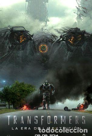 Kino: poster original cine transformers la era de la extincion