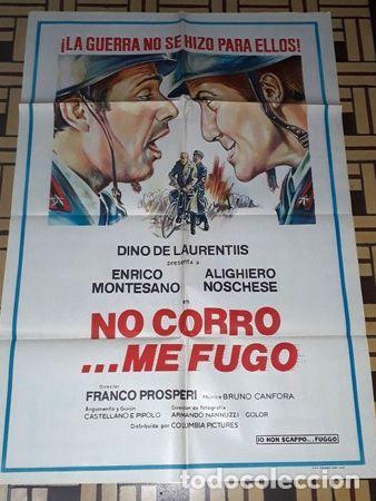 Kino: no corro me fugo afiche emontesano anoschese 1006