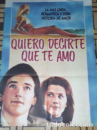 Kino: quiero decirte que te amo afiche de cine 953