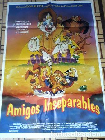 Cine: amigos inseparables afiche don bluth 893 - Foto 1