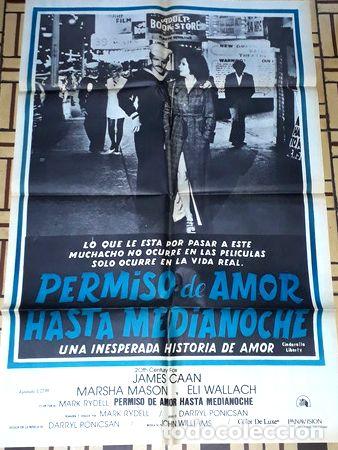 Kino: permiso de amor hasta medianoche afiche james caan 23116