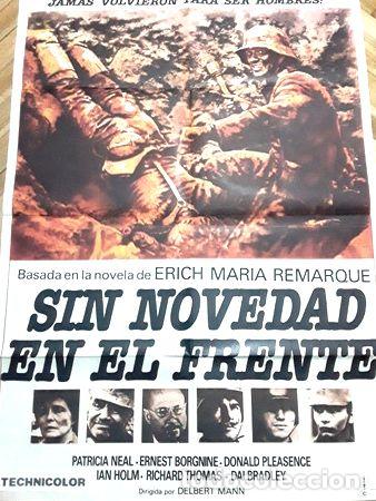 Kino: afiche cine sin novedad en el frente cine belico patricia ne