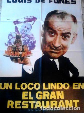 Kino: de funes afiche un loco lindo en el gran restaurant 1965
