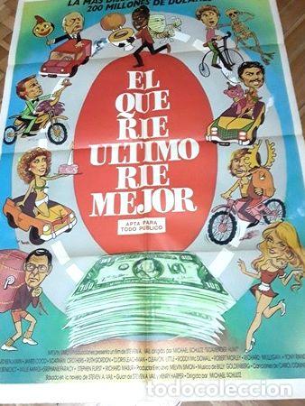 Kino: afiche cine el que rie ultimo rie mejor comedia scavenger hu