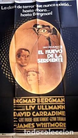 Kino: afiche de cine el huevo de la serpiente n 94