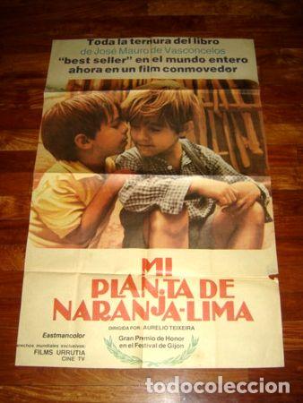 Kino: afiche de cine mi planta de naranja lima teixeira argentina