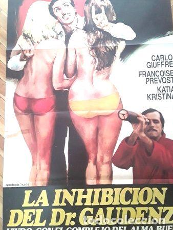 Kino: afiche cine la inhibicion del dr gaudenzi erotico italiano