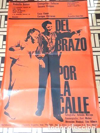 Kino: del brazo por la calle afiche rodolfo beban esalazar 124