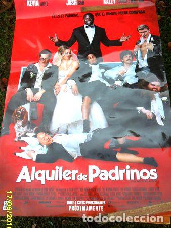 Cine: afiche cine pelicula alquiles de padrinos