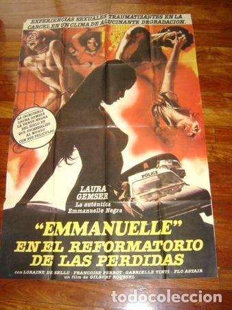 Kino: afiche de cine emmanuelle en el reformatorio de las perdidas