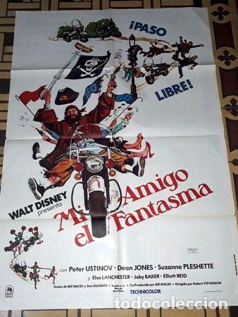 Kino: mi amigo el fantasma afiche walt disney ustinov jones 935