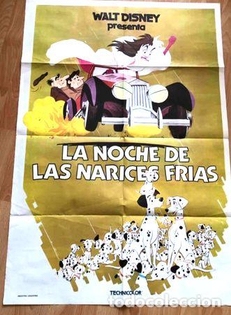 Kino: afiche pelicula retro disney la noche de las narices frias