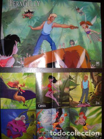 Kino: loby cards cine infantil afiche ferngully el ultimo paraiso