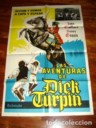 Kino: afiche las aventuras de dick turpin 1974 movie poster