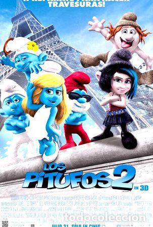 Kino: poster original cine los pitufos 2 motivo 2
